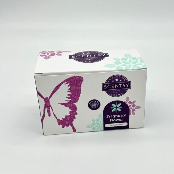 Scentsy Other - Scentsy Fragrance Flower Berry Blessed Buttercup Belle Flower Diffuser New